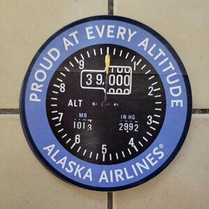 ALASKA AIRLINES: PROUD AT EVERY ALTITUDE STICKER
